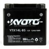 Batterie kyoto Ytx14l-bs prête à l'emploi