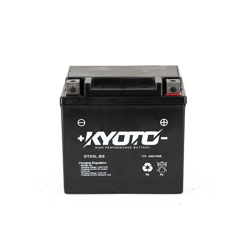 Batterie prête à l'emploi pour KYMCO VITALITY 50 SPX 2004 / 2010