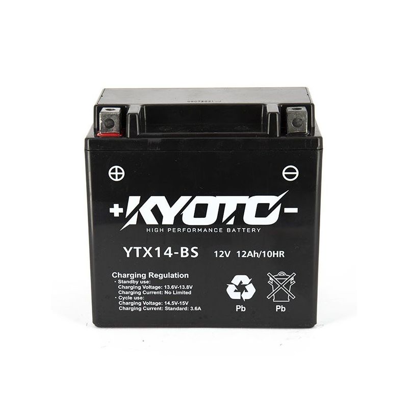 Batterie prête à l'emploi pour KYMCO XCITING 500 2005 / 2008