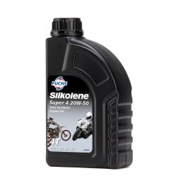 Silkolene - SUPER 4 20W-50 - Huile moteur 4T Semi-synthèse - 1L