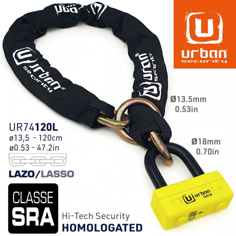 Mini U + Chaine SRA 120 cm