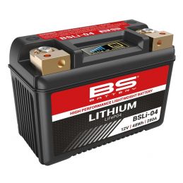 Batterie Moto BS Lithium BSLI-04 YTZ10S / YT12B / YT14B / YTX14AH