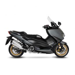 SBK LV-12 STAINLESS STEEL 2/1 YAMAHA TMAX 560/TECH MAX with catalyst